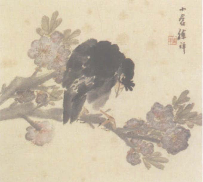 ▲人物花鳥(niǎo) 冊(cè)頁(yè)