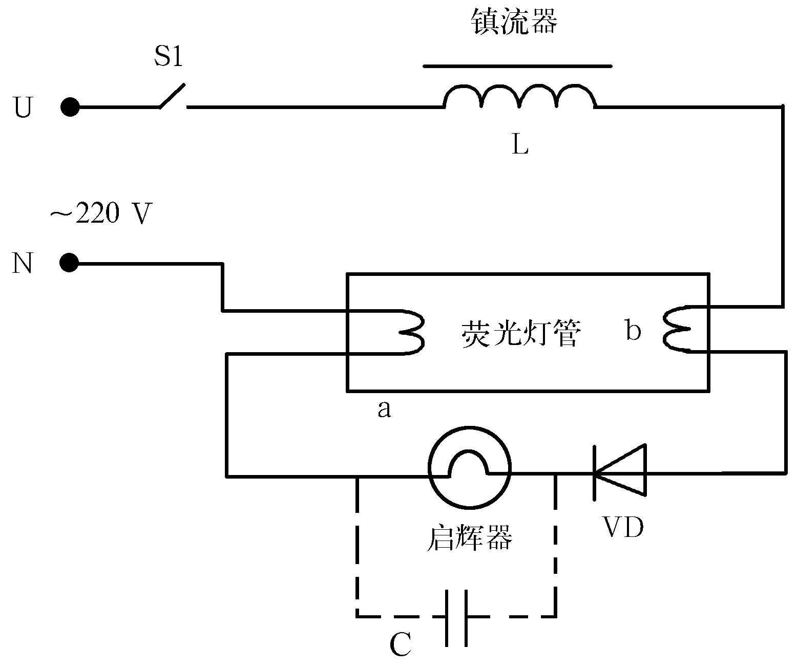 第8節(jié)　熒光燈直流啟動(dòng)電路