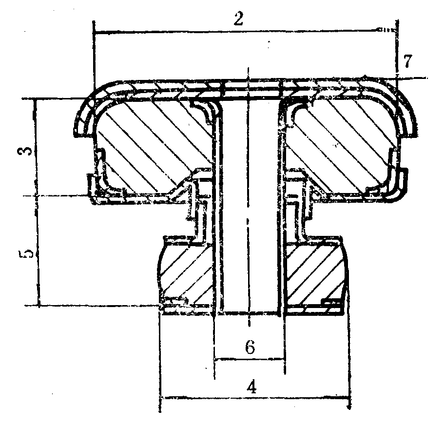 1.3 發(fā)動(dòng)機(jī)前后懸置膠墊總成(圖3)