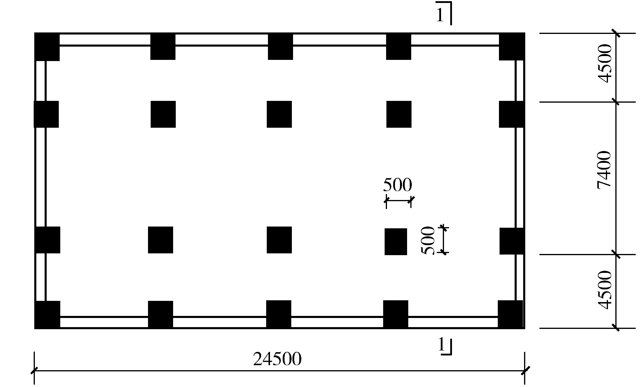 三、高低聯(lián)跨的單層建筑面積的計算