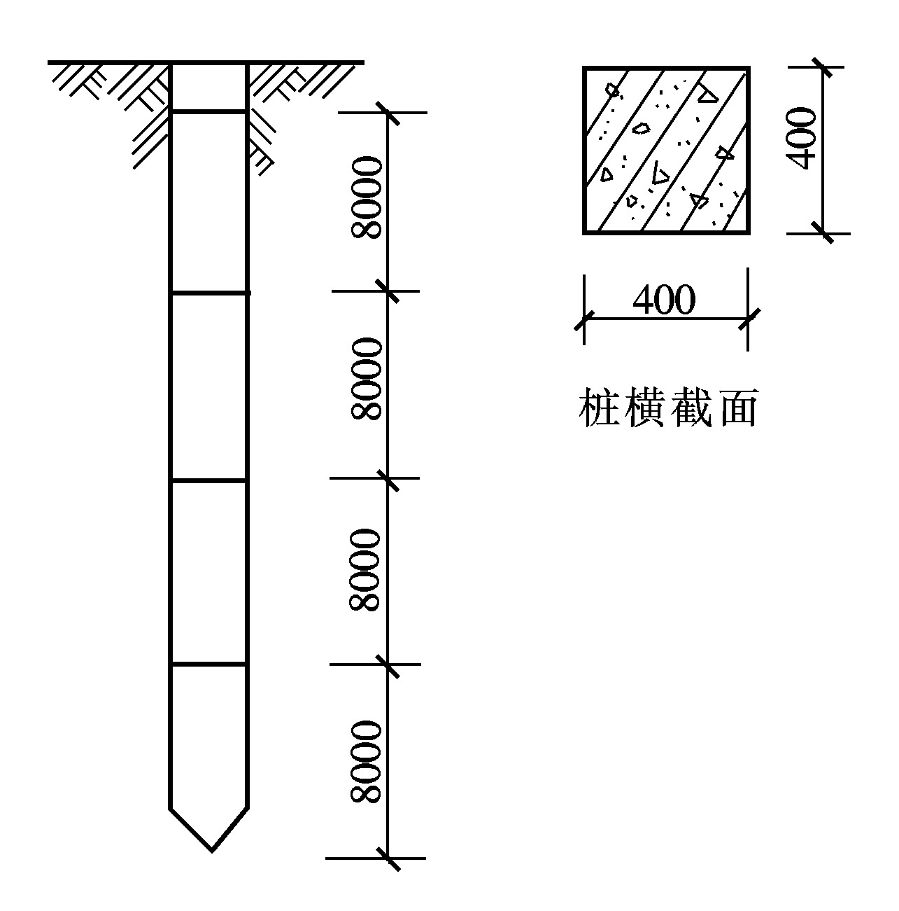 二、預(yù)制鋼筋混凝土樁接樁