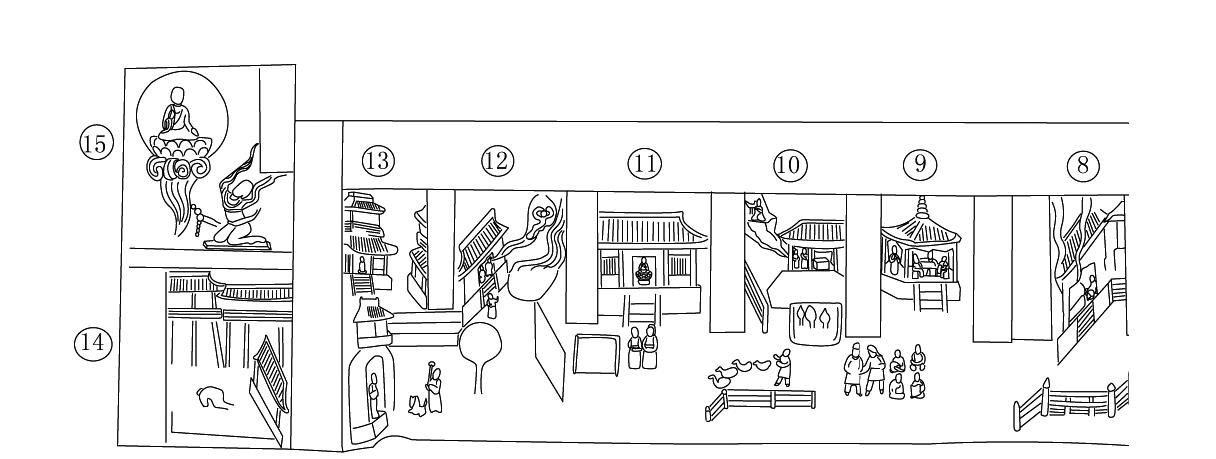 大足石刻觀無量壽經(jīng)變分析