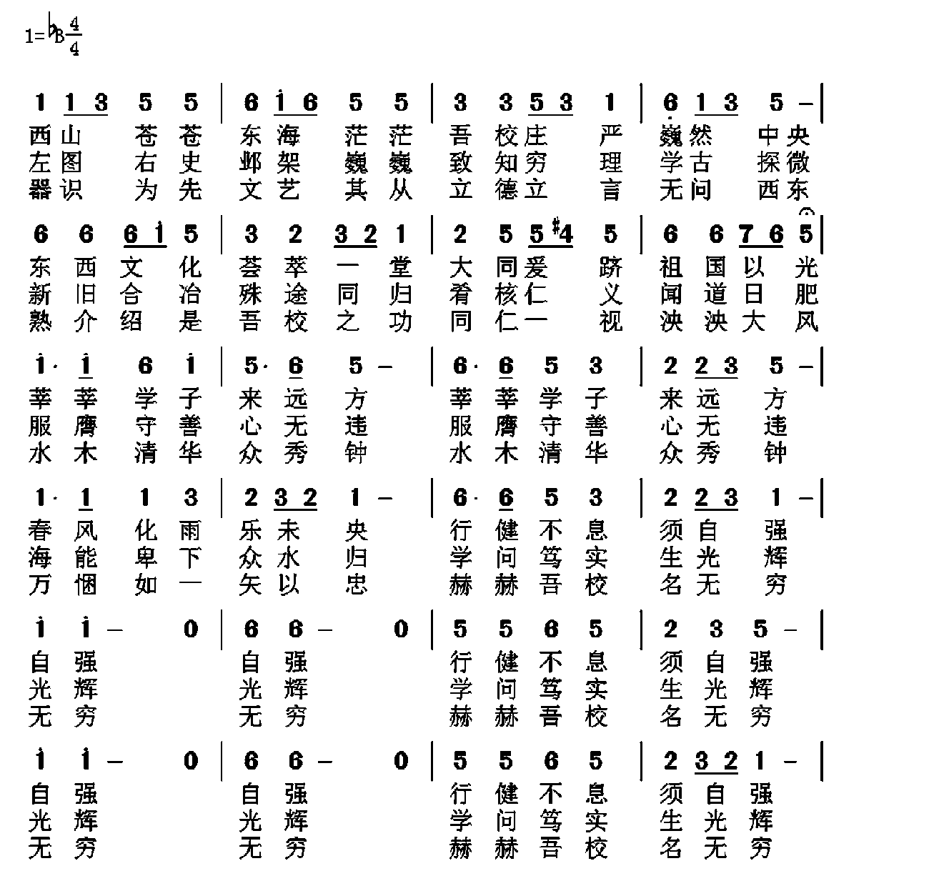 清華大學(xué)校訓(xùn)、?；?、校歌